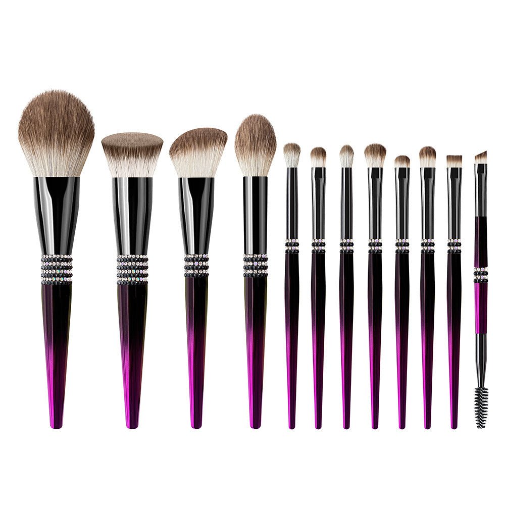 12 Gradient Makeup Brushes Set - Ever Radiant