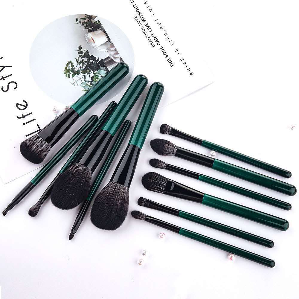 Set Of 12 Green Brushes - Ever Radiant